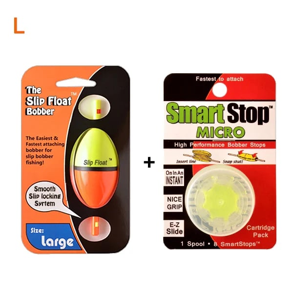 Slip Lock Bobbers for Slip Bobber Fishing