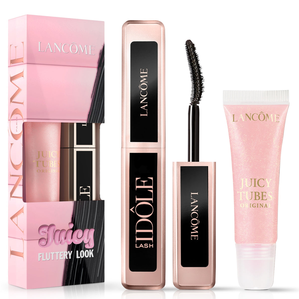 Juicy Tubes Lip Gloss & Lash Idôle Mascara Duo