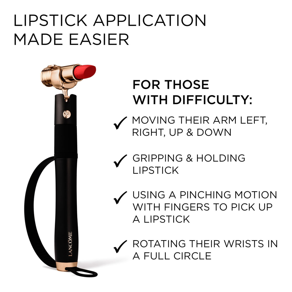 Hapta Adaptive Lipstick Applicator