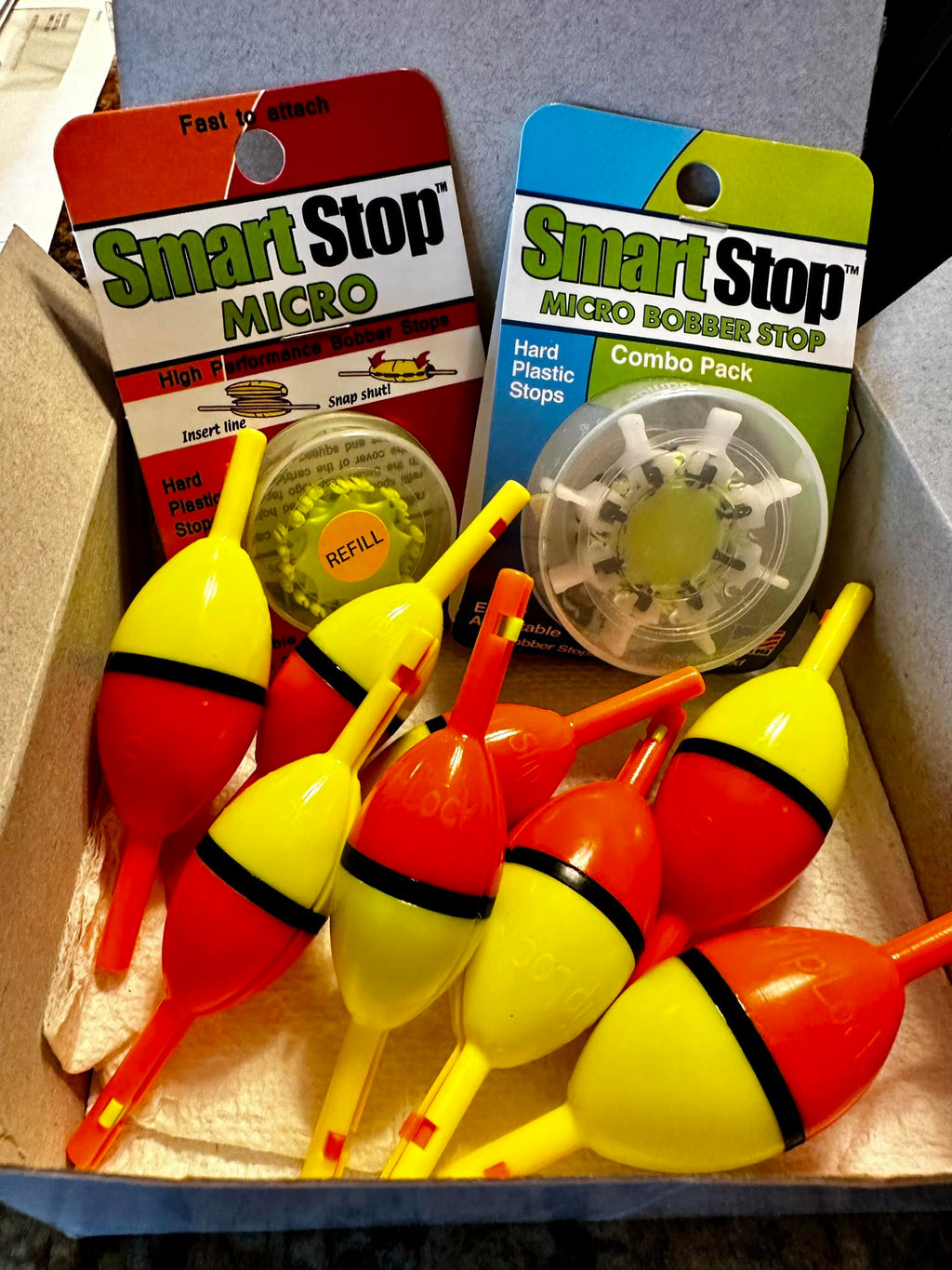 Slip Lock Bobbers for Slip Bobber Fishing