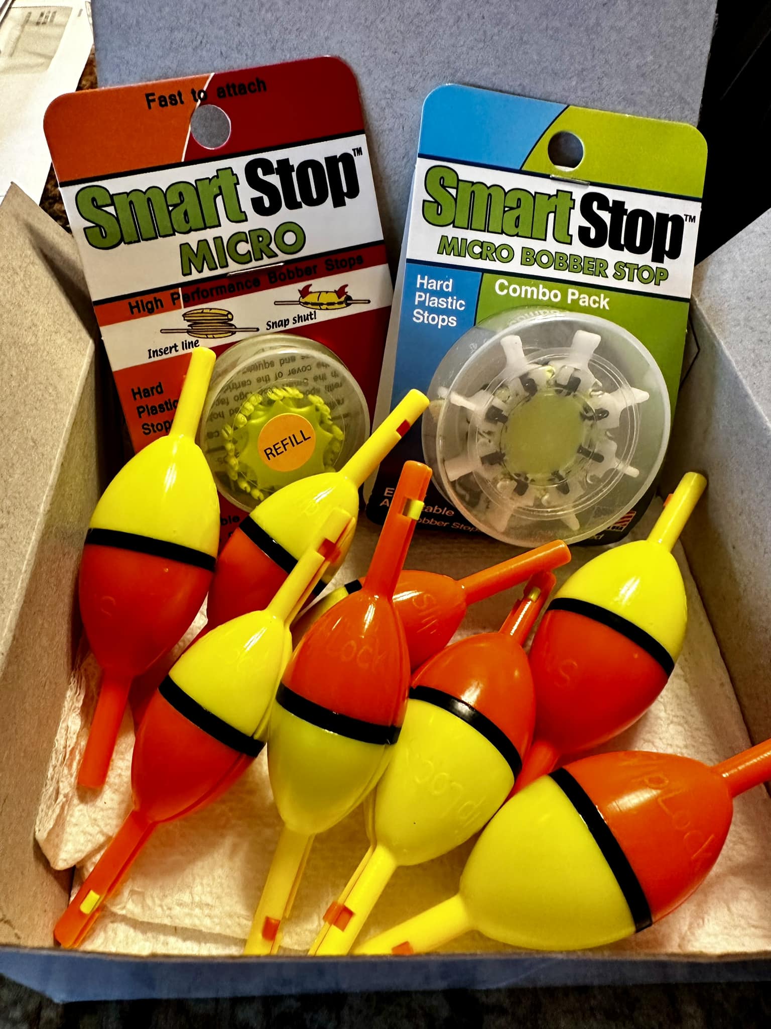 Slip Lock Bobbers for Slip Bobber Fishing